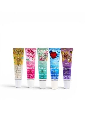 NEW 5X Bath & Body Works DISNEY PRINCESS Lip Gloss Collection Set Bundle 2026